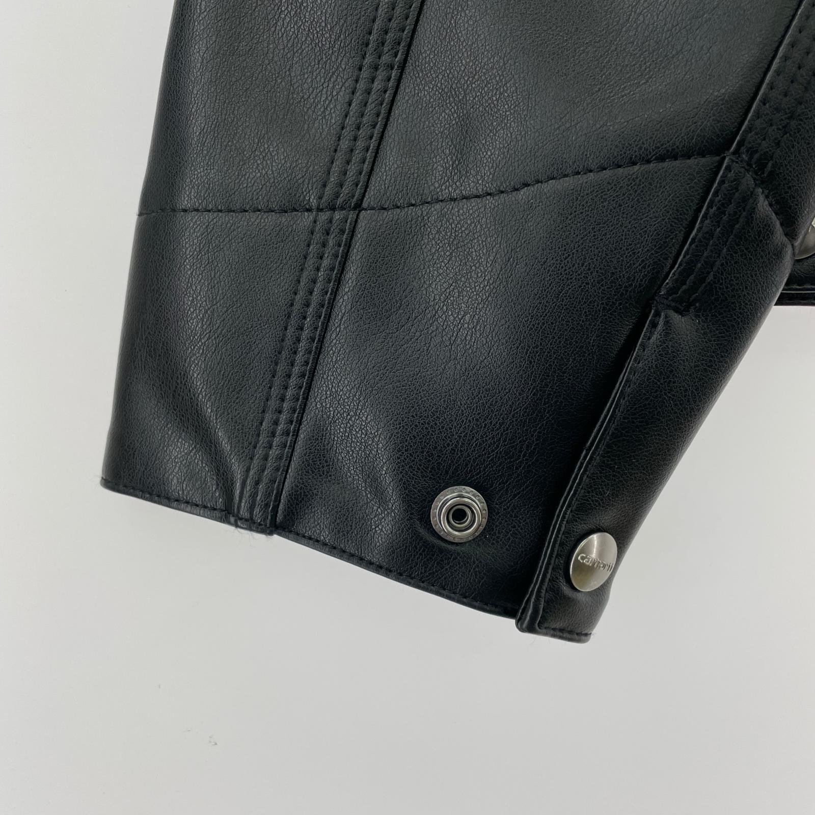 レザージャケット WIP Detroit Leather Jacket 黒 (S) S ブラック