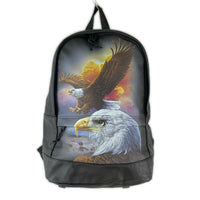 リュック・デイパック ×MM6 Eagle Leather Backpack ブラック ブラック
