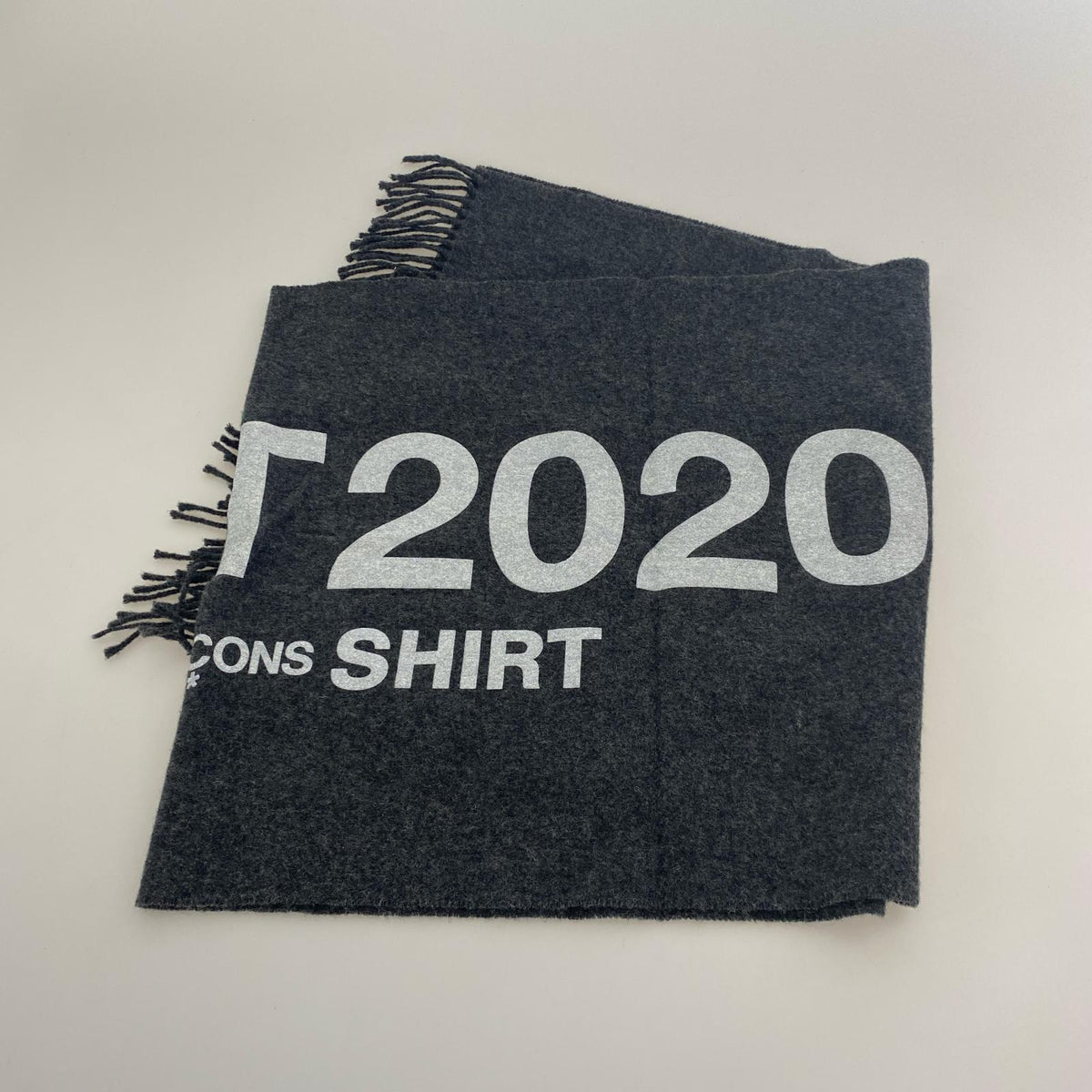 その他アクセサリー SHIRT × LOCHCARRON 大判チェックストール グレー