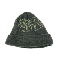 ニットキャップ SHIRT 24AW Strong Will Jacquard Beanie グレー