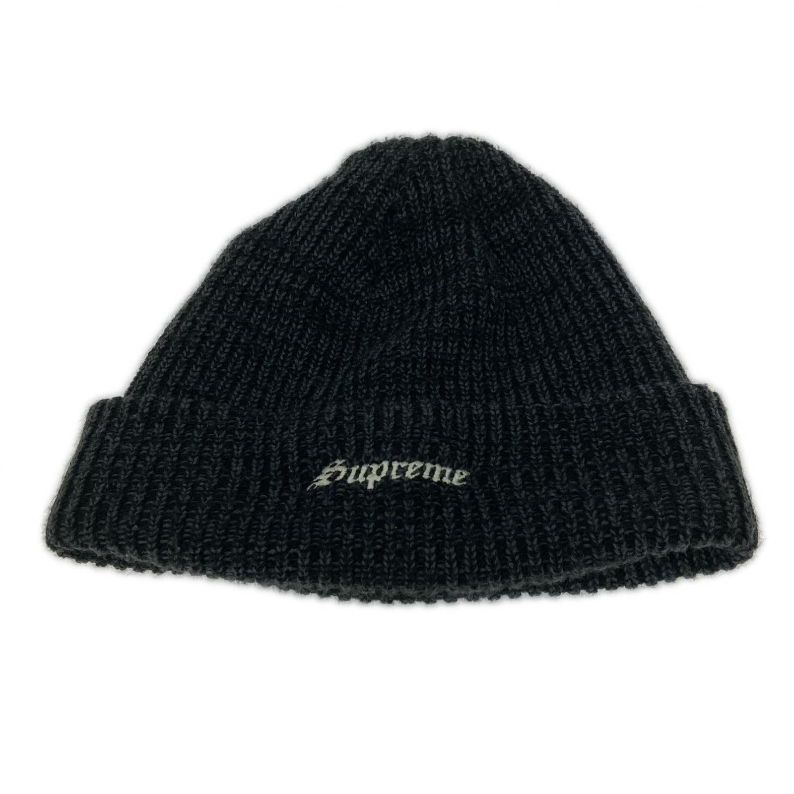ニットキャップ Supreme ニットキャップ ブラック