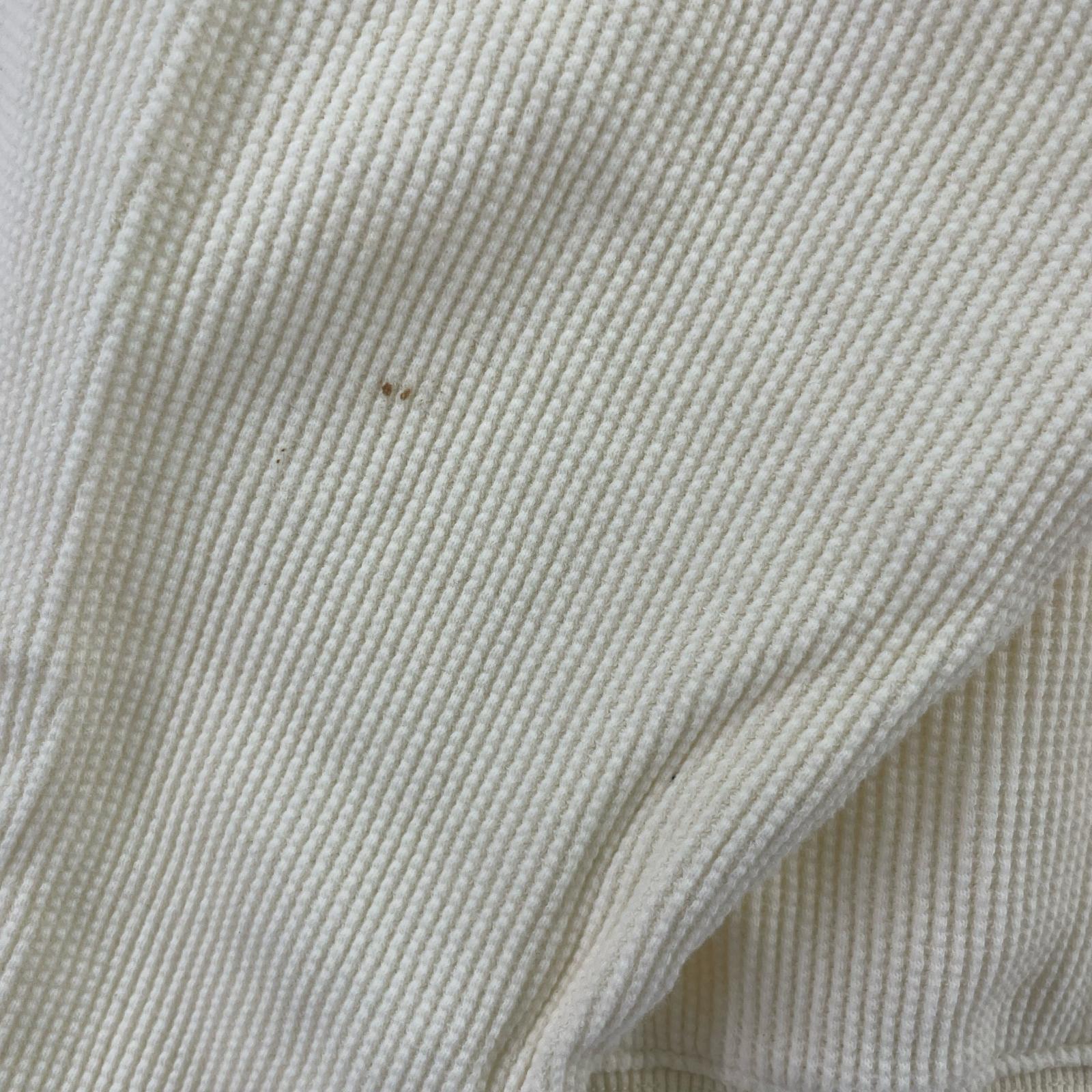 パーカー WOKE EDGE/Washed Thermal Zip Hoodie ホワイト