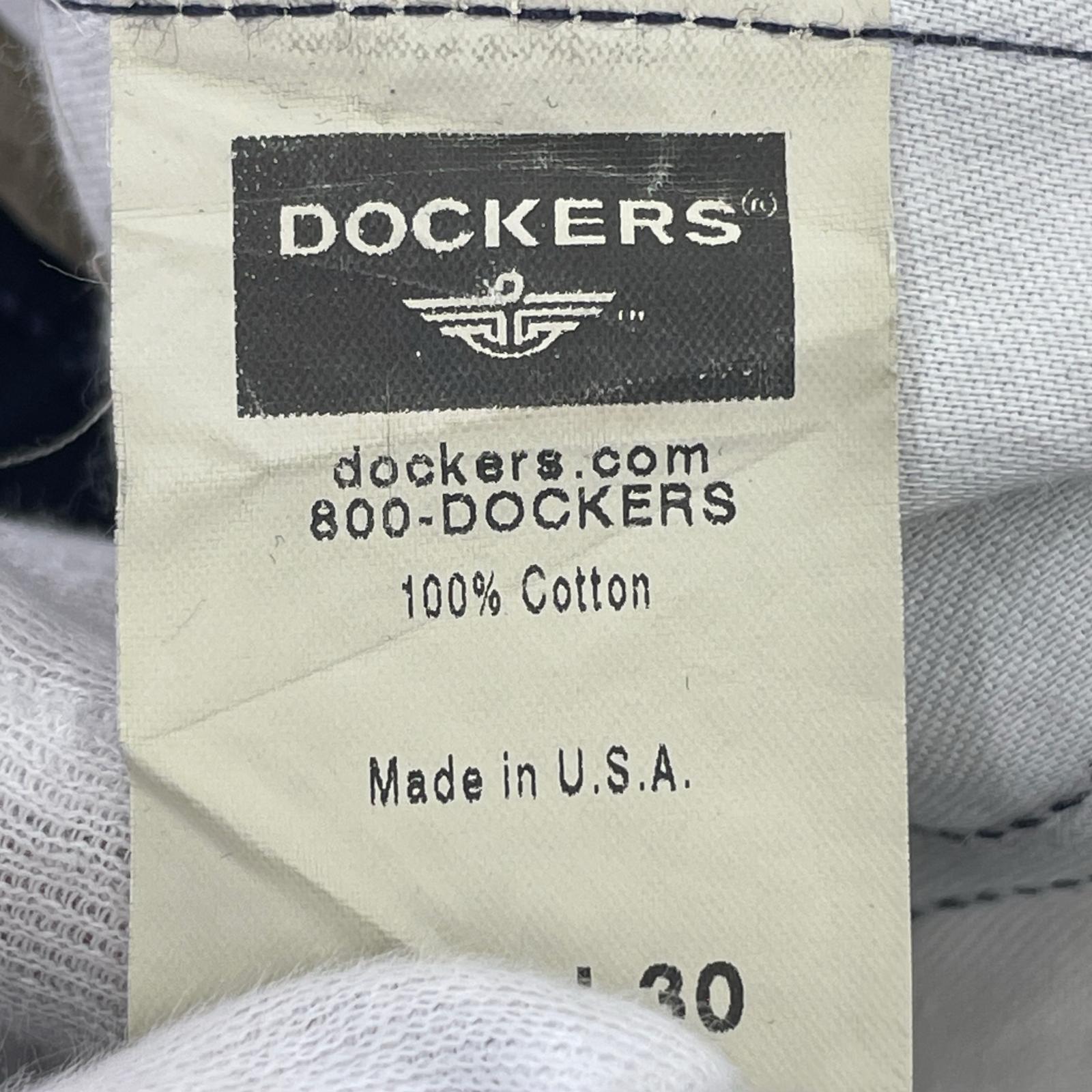パンツ DOCKERS 　USA製　ネイビー 30 ネイビー