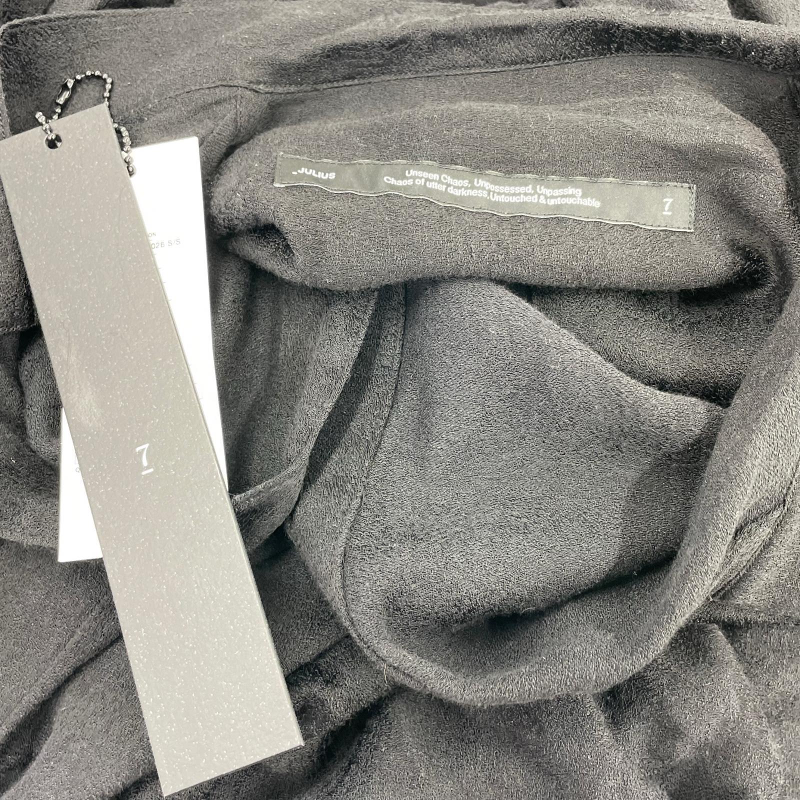 長袖シャツ 26ss RAYON/COTTON/LINEN JACQUARD SHRTS 3 ブラック