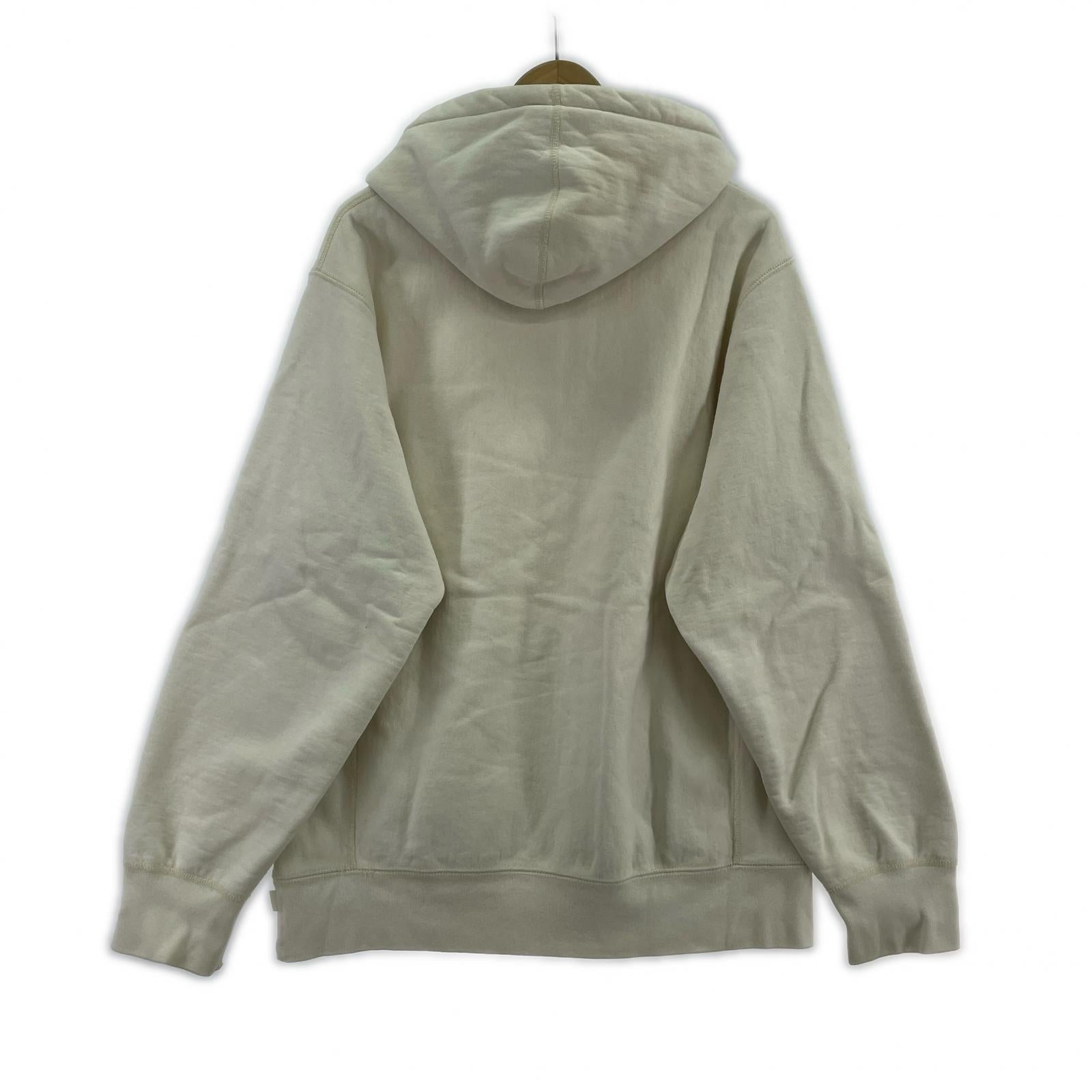 パーカー 19AW Micro Logo Hooded Sweatshirt 白系 L