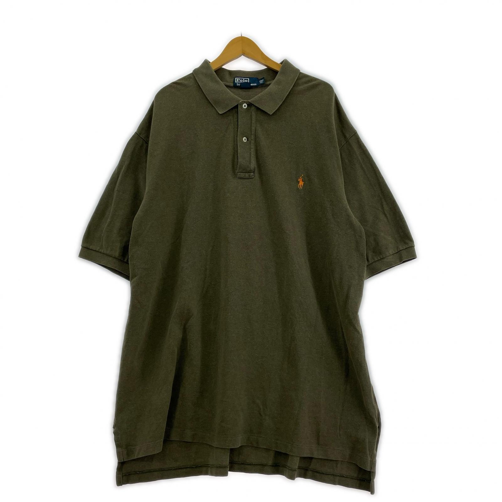 ポロシャツ S/S POLO OLIVE 2XLT カーキ