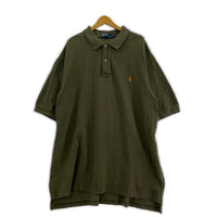 ポロシャツ S/S POLO OLIVE 2XLT カーキ