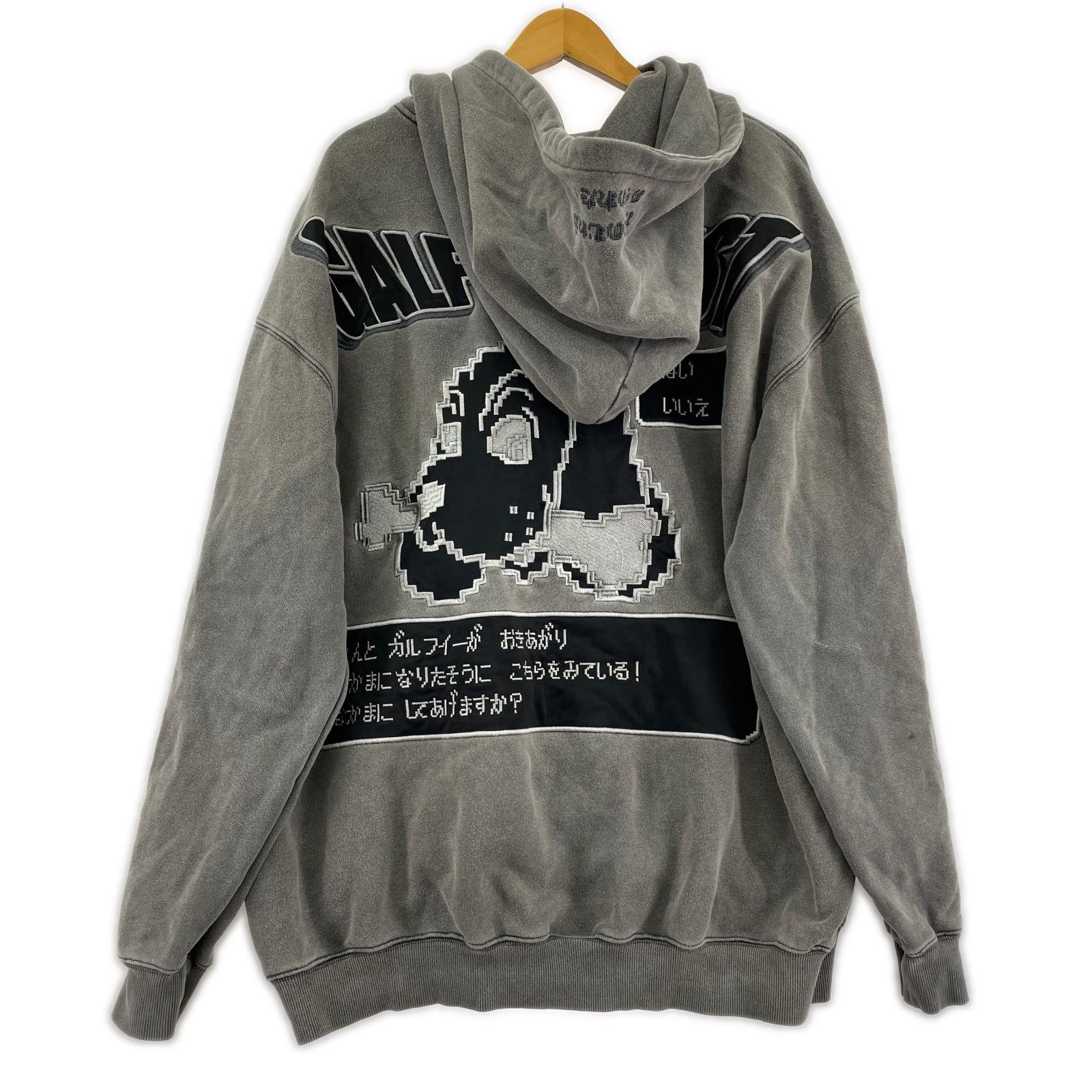 パーカー GALFY ジップパーカー GRY グレー