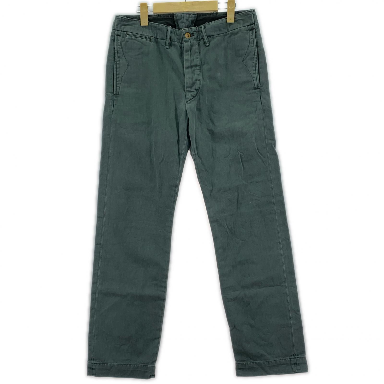 パンツ ストレートパンツ チャコール（30） 30 グリーン