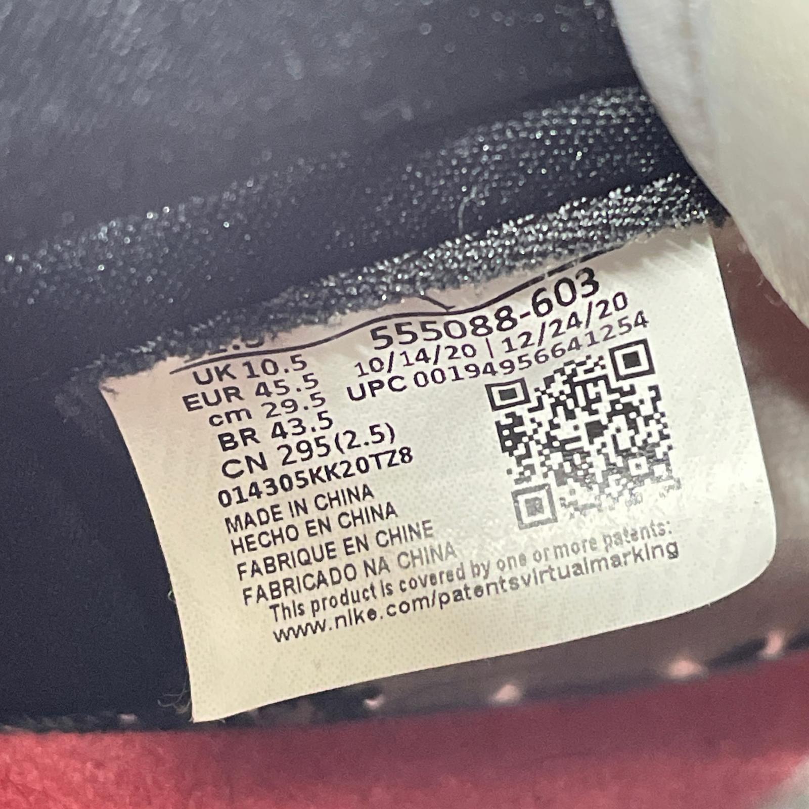 スニーカー AIR JORDAN 1 RETRO HIGH OG 29.5cm 29.5cm (US11 1/2 UK11 EU49)