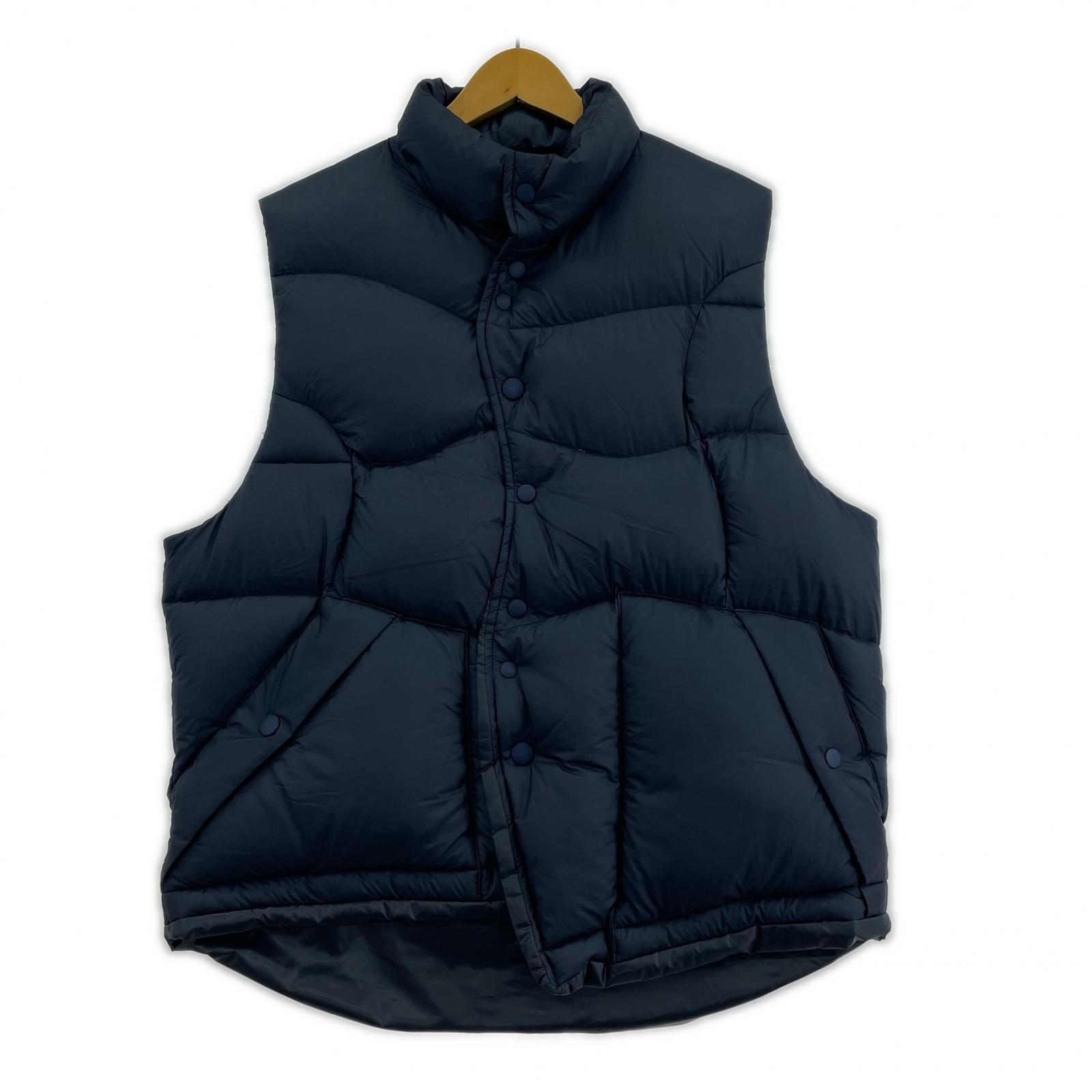 ジャケット UC1F4002　Nylon down vest　26SS 2 ネイビー