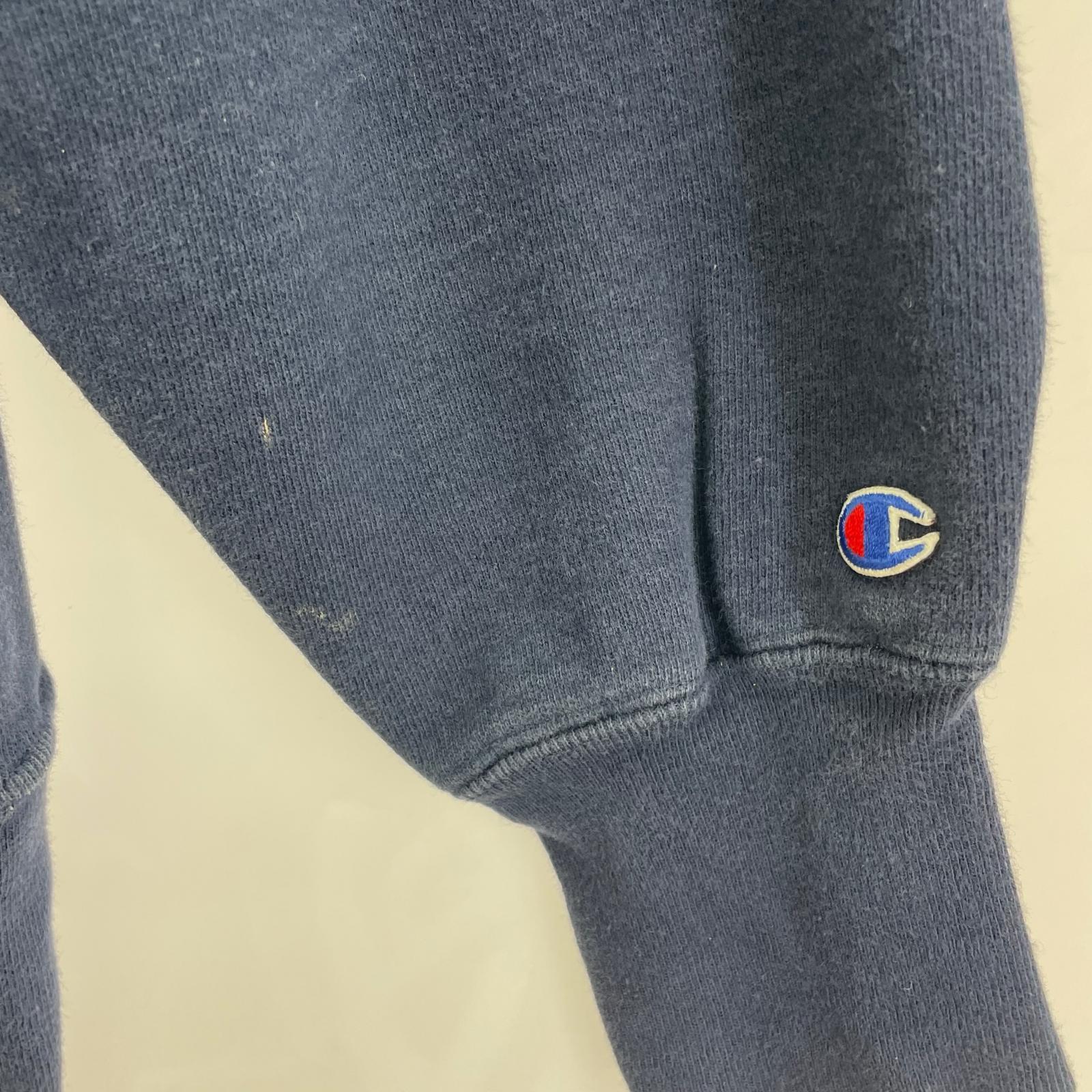 スウェット 80s USA製 YALE SOCCER リバースウィーブスウェット XL ネイビー