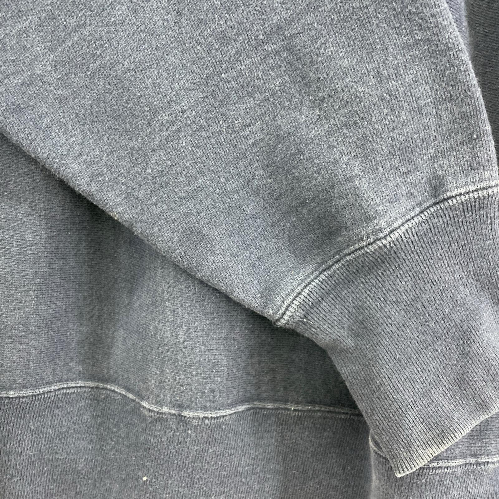 スウェット 80s USA製 YALE SOCCER リバースウィーブスウェット XL ネイビー