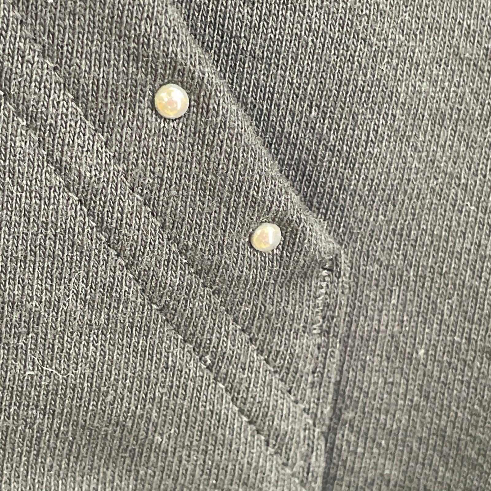 パーカー ×ORIGINAL Charcoal スタッズパーカー BLK L ブラック