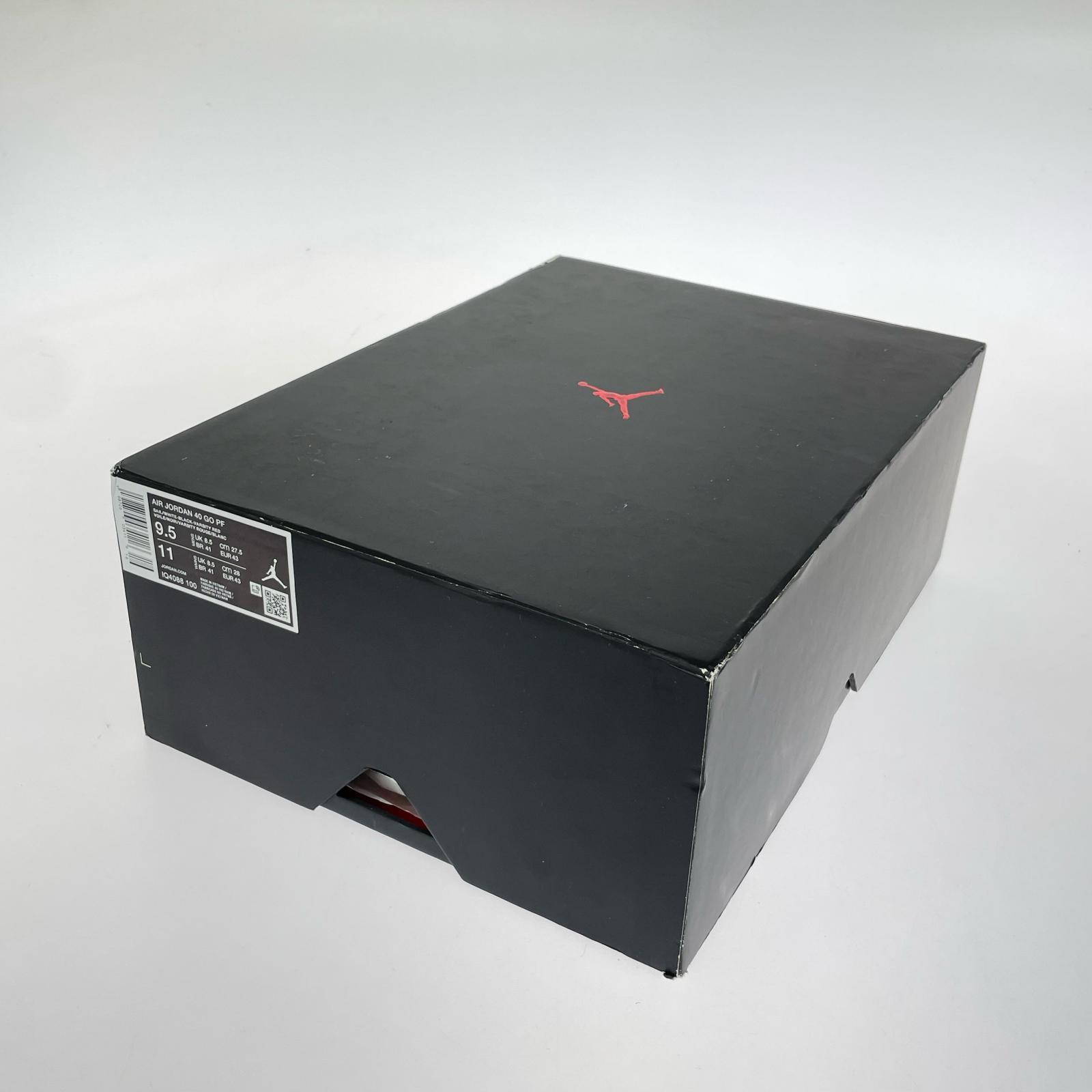 スニーカー AIR JORDAN 40 GO PF IQ4088-100 27.5cm (US9 1/2 UK9 EU45) ホワイト