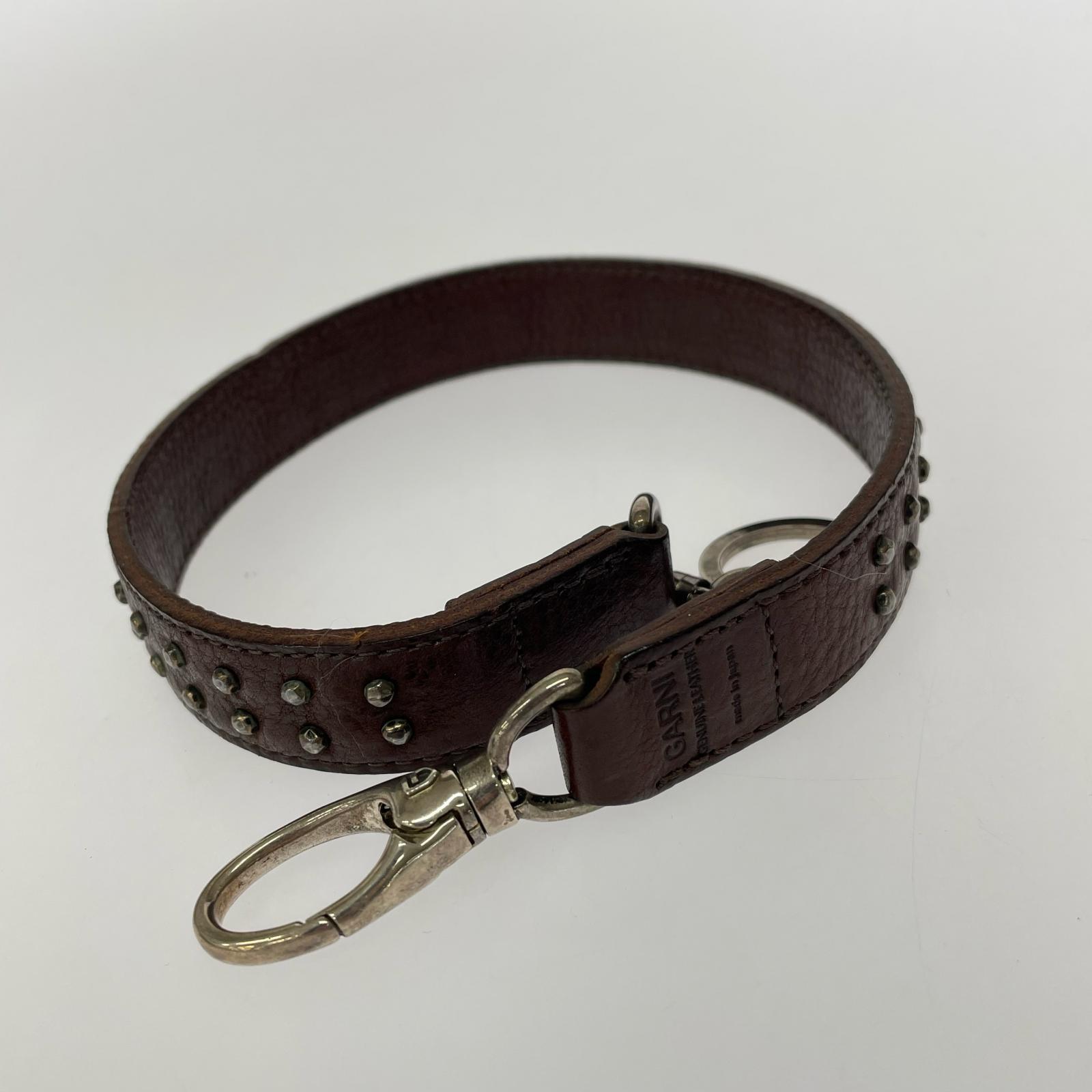 その他アクセサリー GARNI　レザーウォレットコード　GC08008 ブラウン
