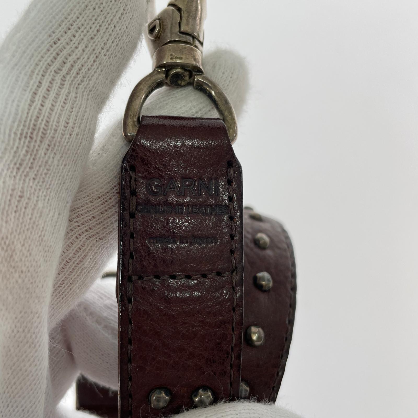 その他アクセサリー GARNI　レザーウォレットコード　GC08008 ブラウン