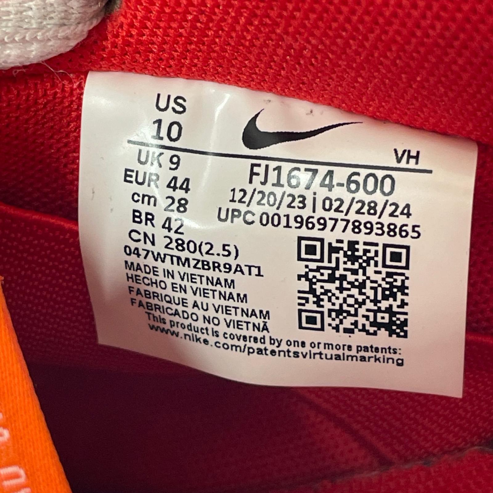 スニーカー DUNK LOW 28cm (US10 UK9 1/2 EU46) レッド