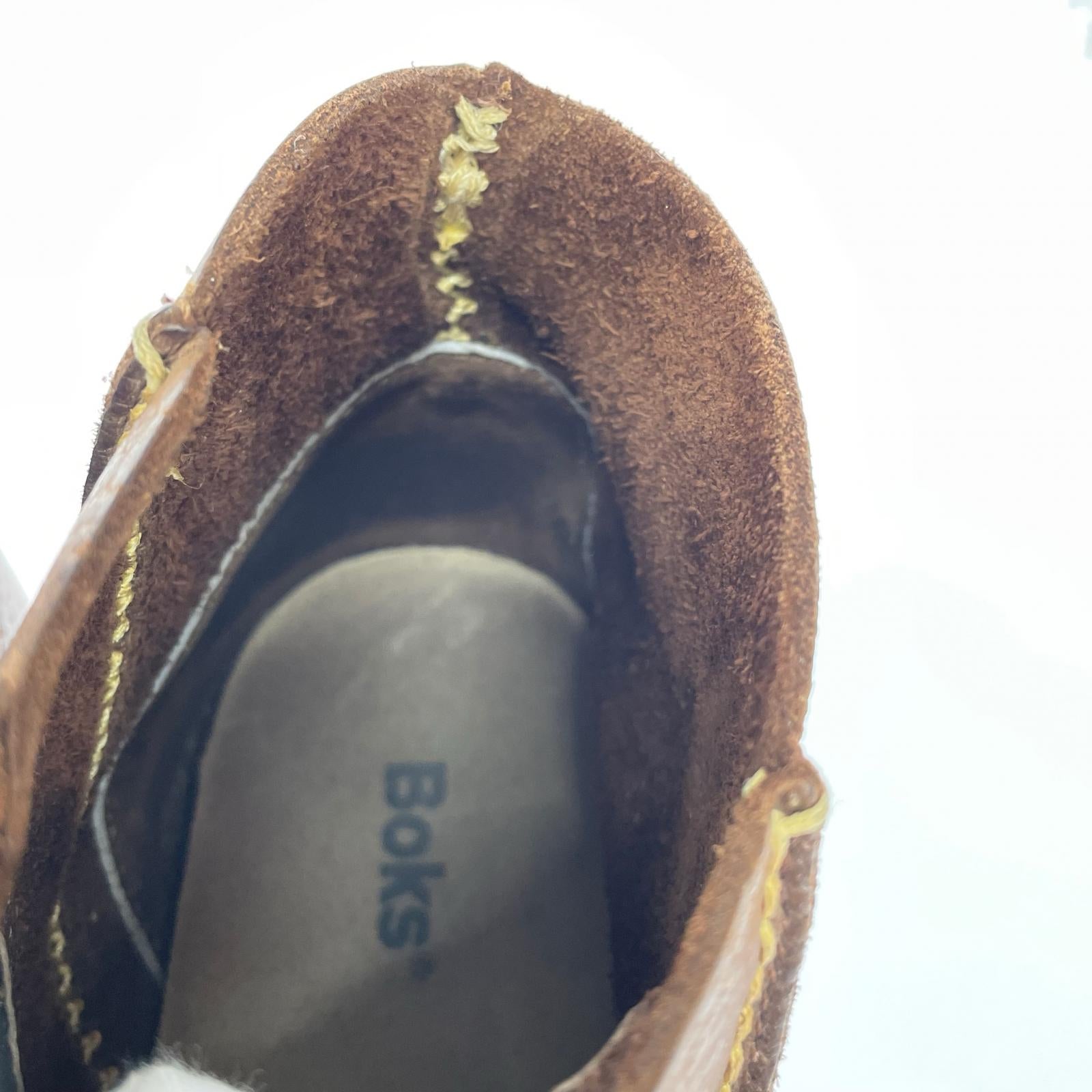 ブーツ 90s BOKS レザーシューズ ブラウン