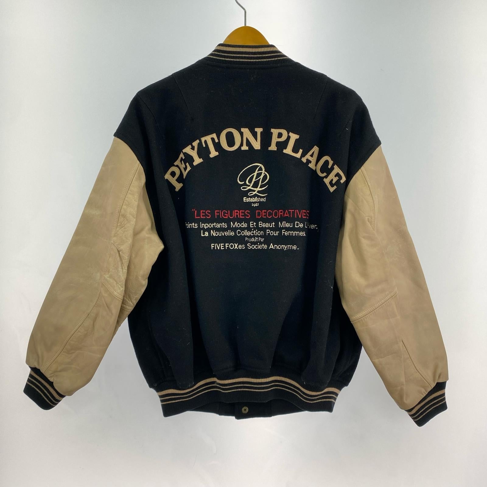ジャケット PAYTON PLACE レザー　スタジャン ブラック