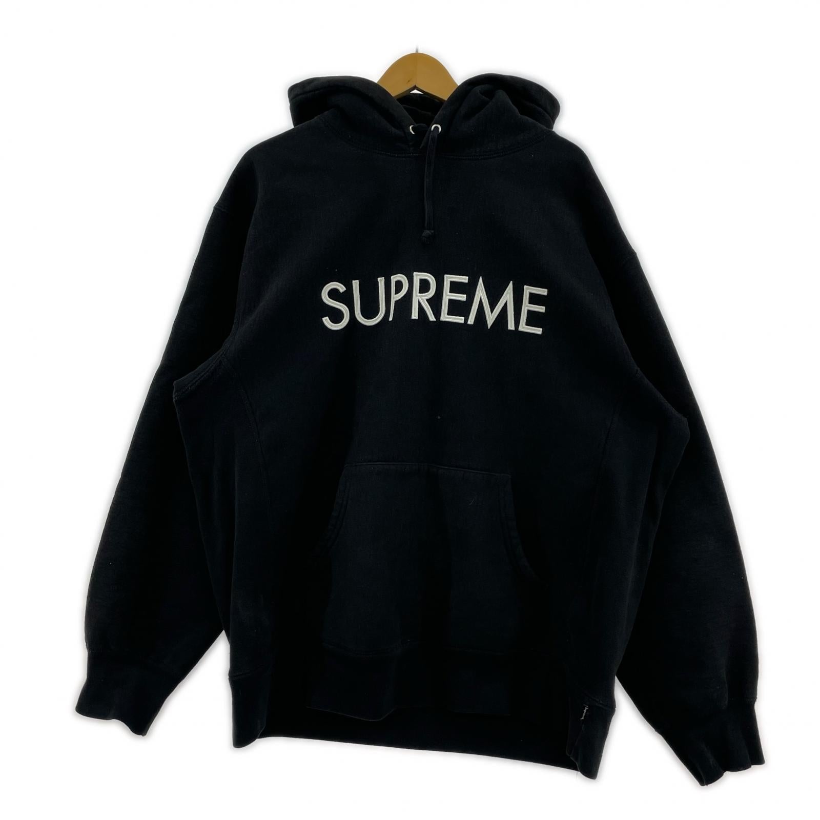 パーカー 22AW Captal Hooded Sweatshirt 黒(L) L ブラック