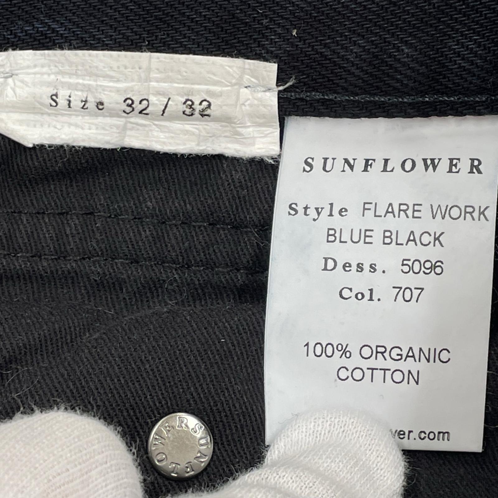 デニムパンツ SUNFLOWER FLARE WORK デニムパンツ 32 ブルー