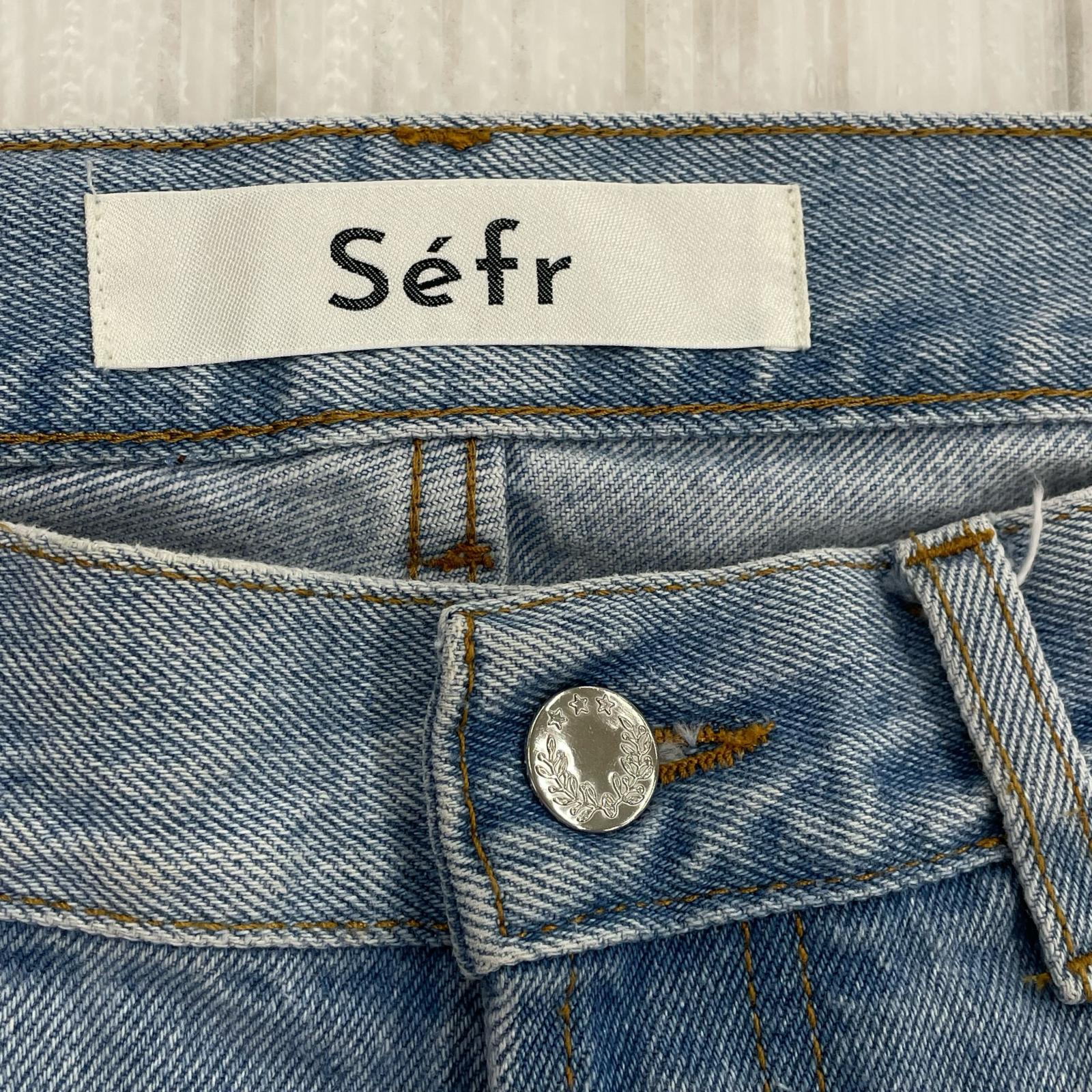 デニムパンツ Sefr Rider Cut フレアデニムパンツ 30 ブルー