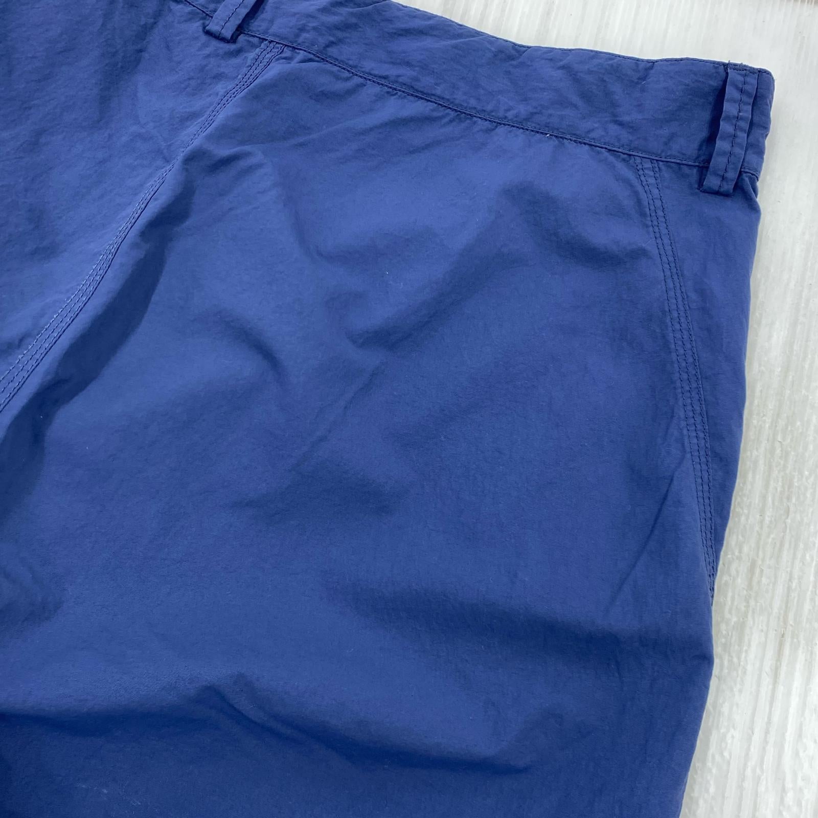 パンツ COMME des GARCONS SHIRT ロードランナーワッペン ナイロン クロップドパンツ M ネイビー