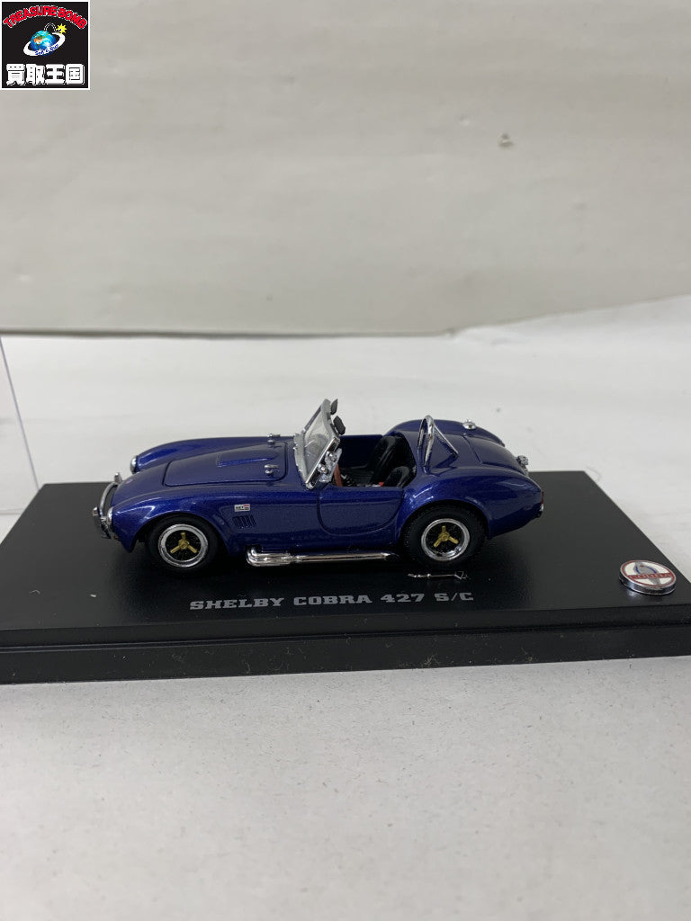 シェルビーコブラ427S/C　ブルー ミニカーその他