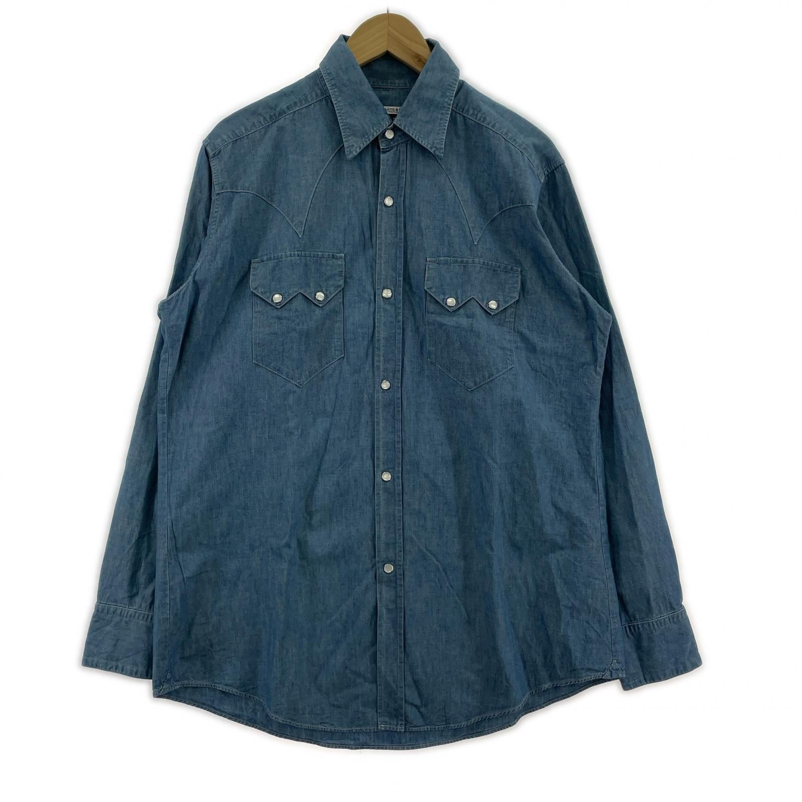 長袖シャツ LIGHTOZ DENIM 2 ブルー