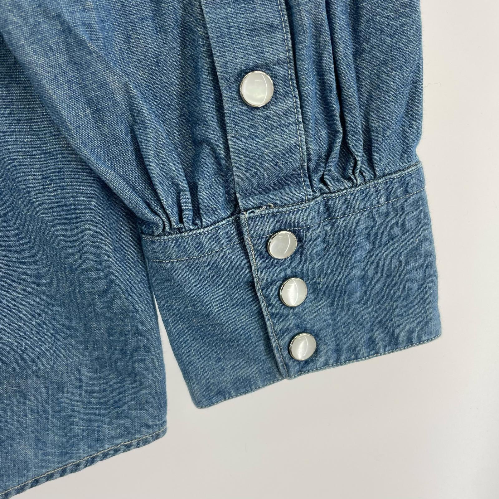 長袖シャツ LIGHTOZ DENIM 2 ブルー
