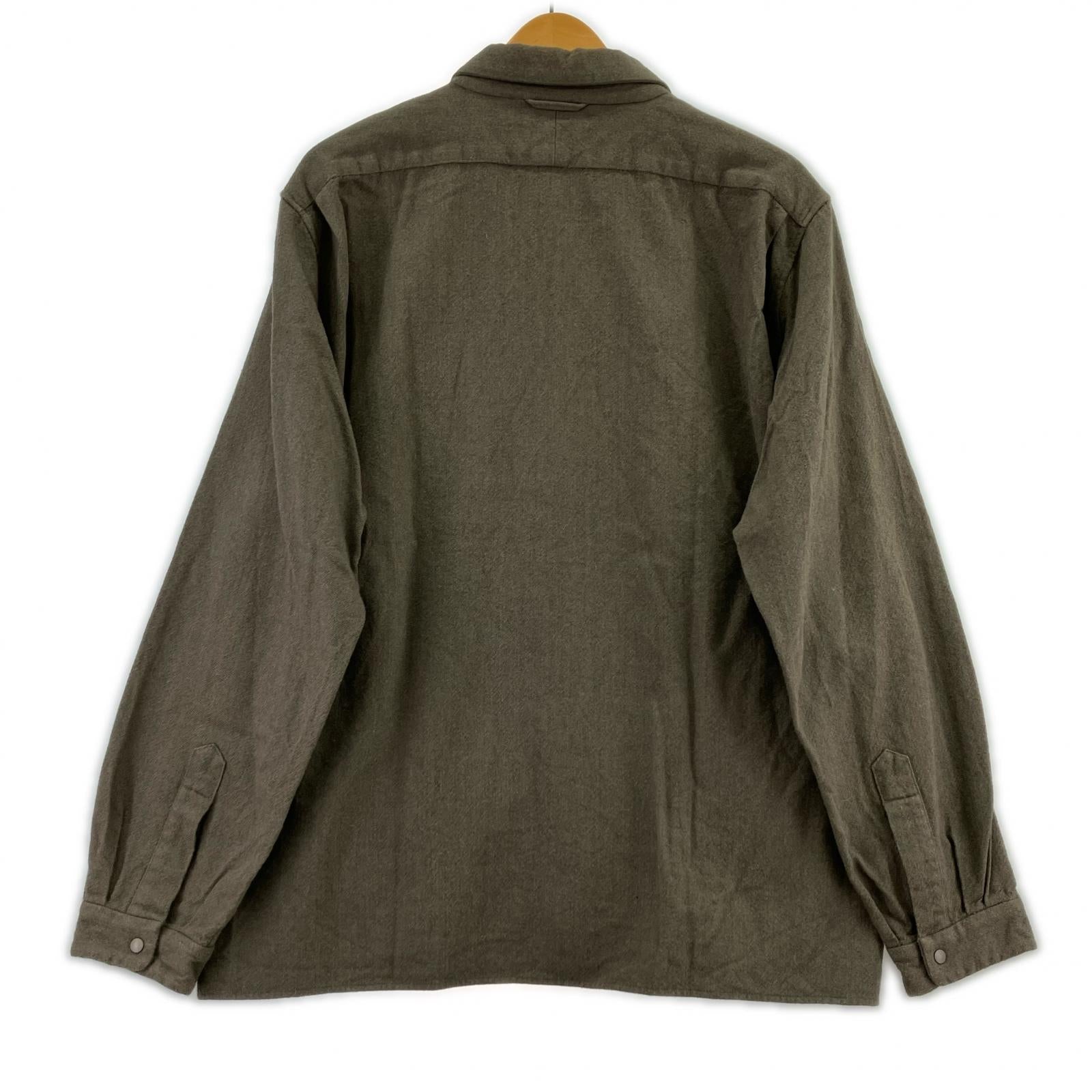 長袖シャツ COMFORT SHIRT RELAX SQUARE M グレー