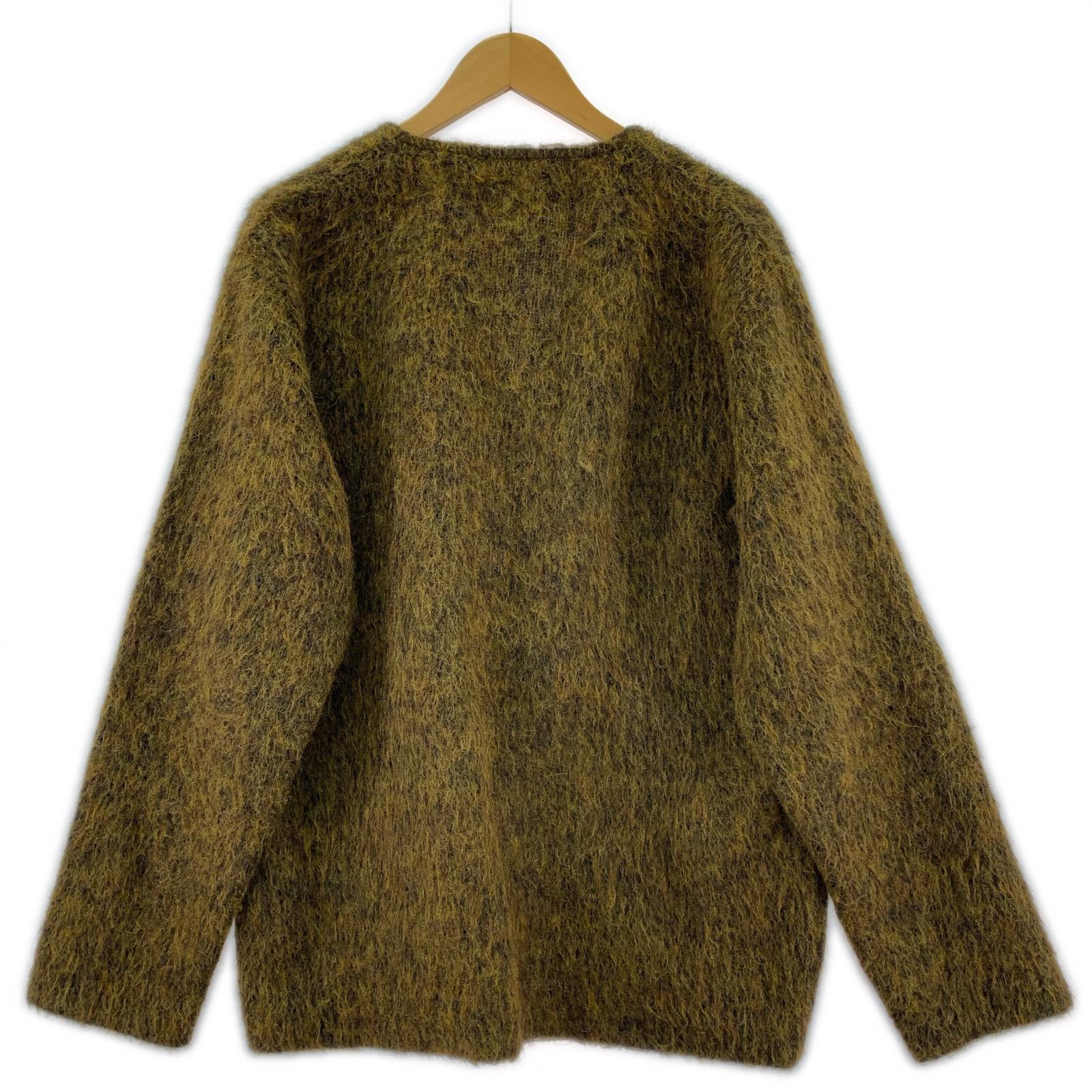 カーディガン OLIVE MELANGE MOHAIR (46) 46