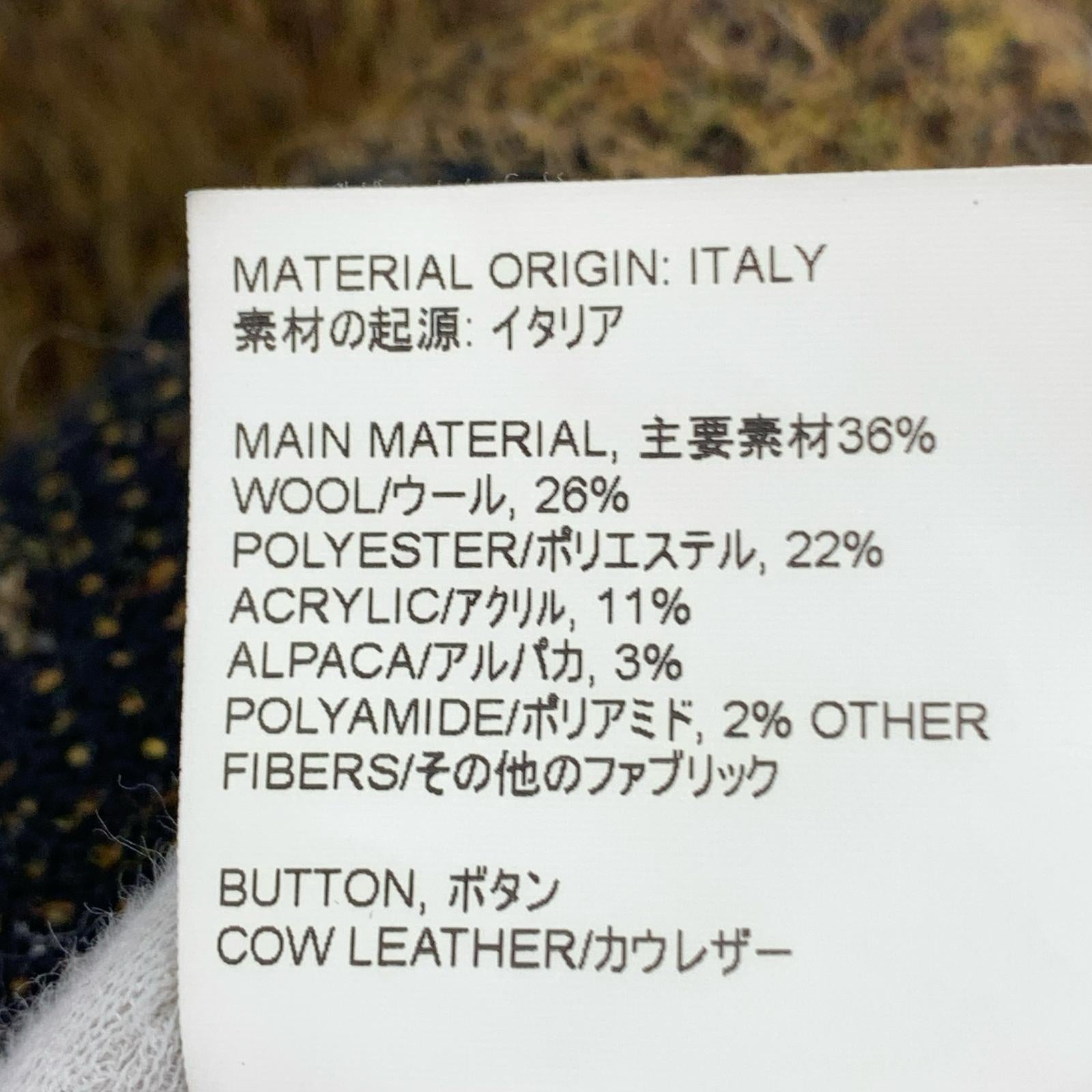 カーディガン OLIVE MELANGE MOHAIR (46) 46