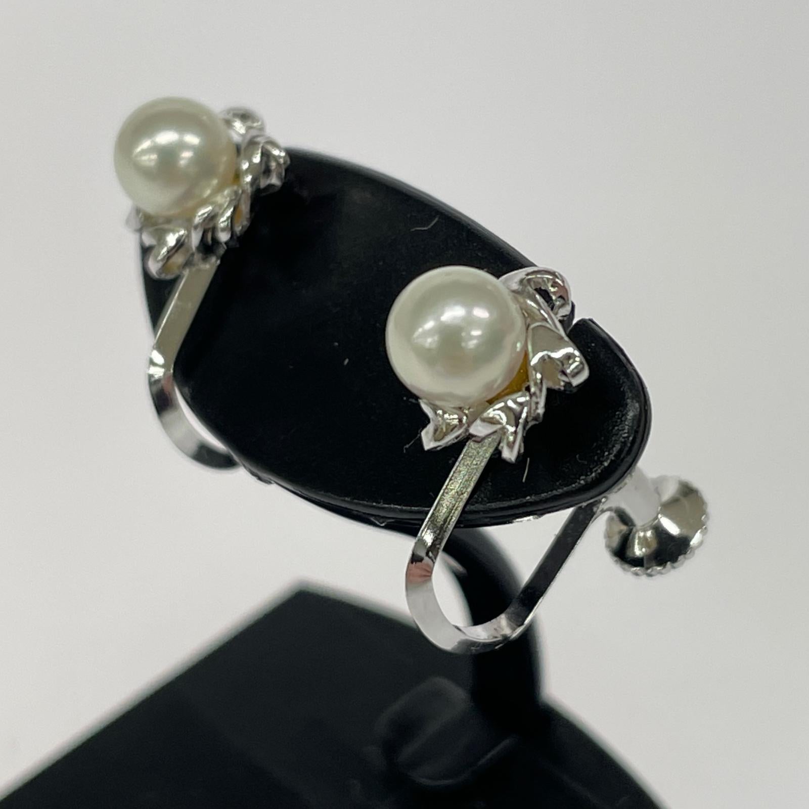 その他アクセサリー シルバー パールピアス