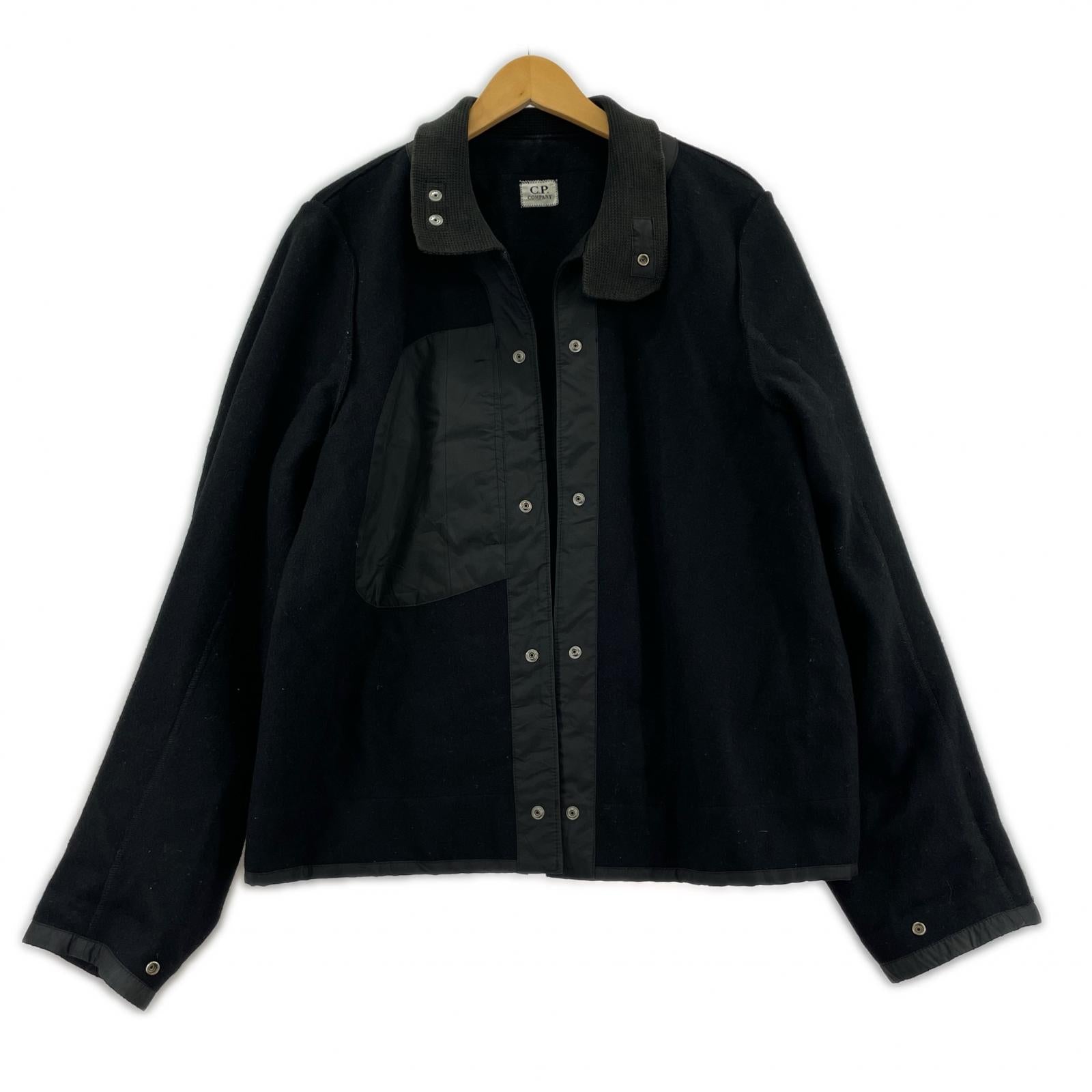 ジャケット 07AW ウールライナージャケット BLK 52 ブラック