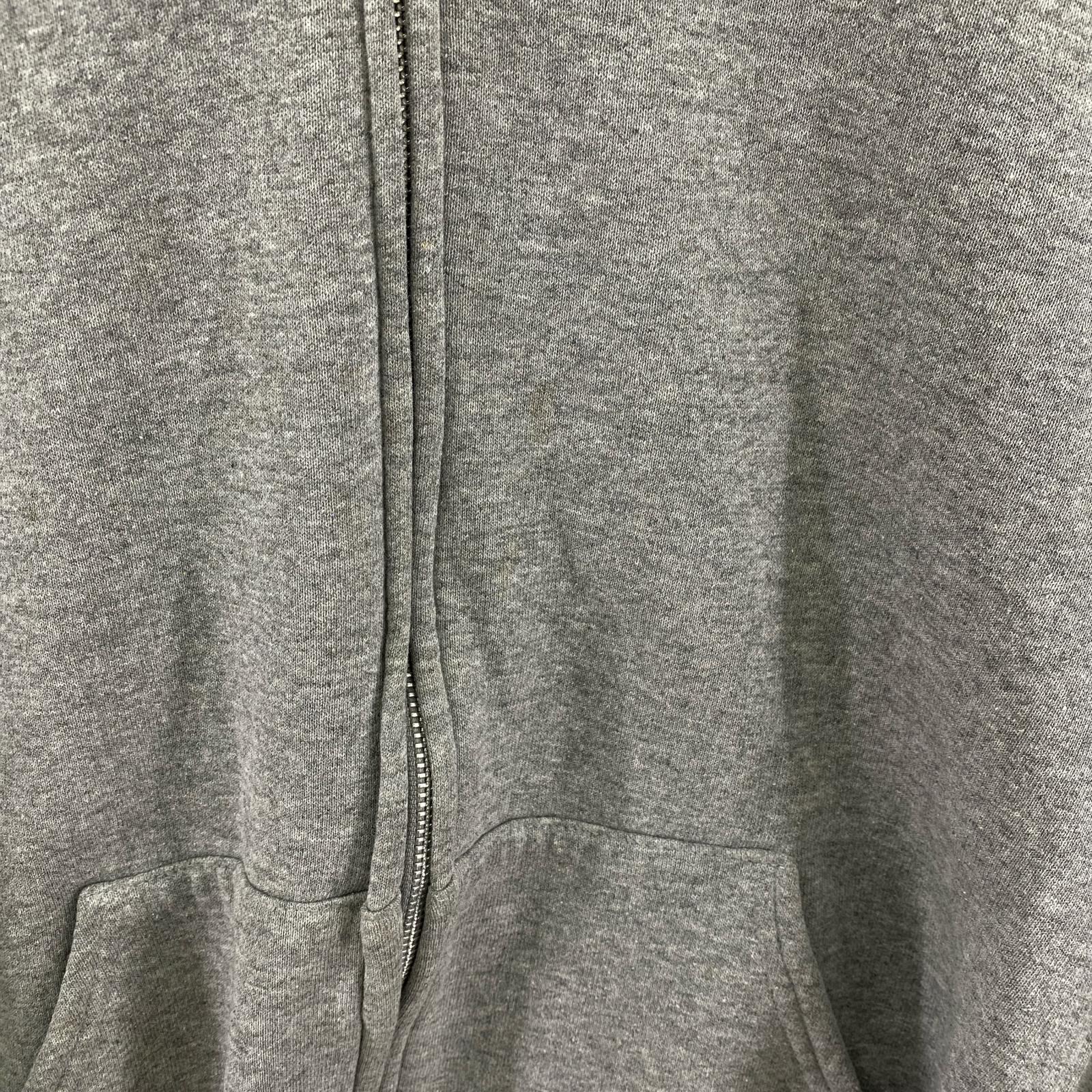 パーカー 00s RUSSELL 無地 グレー XL グレー