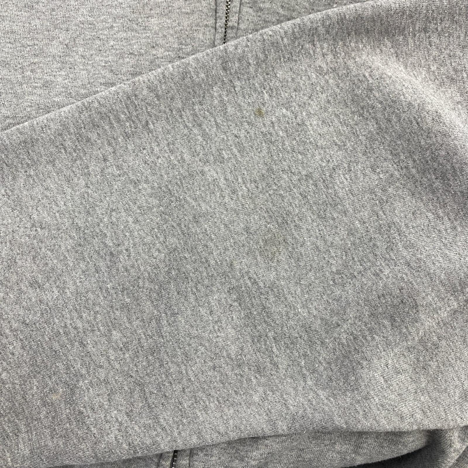 パーカー 00s RUSSELL 無地 グレー XL グレー