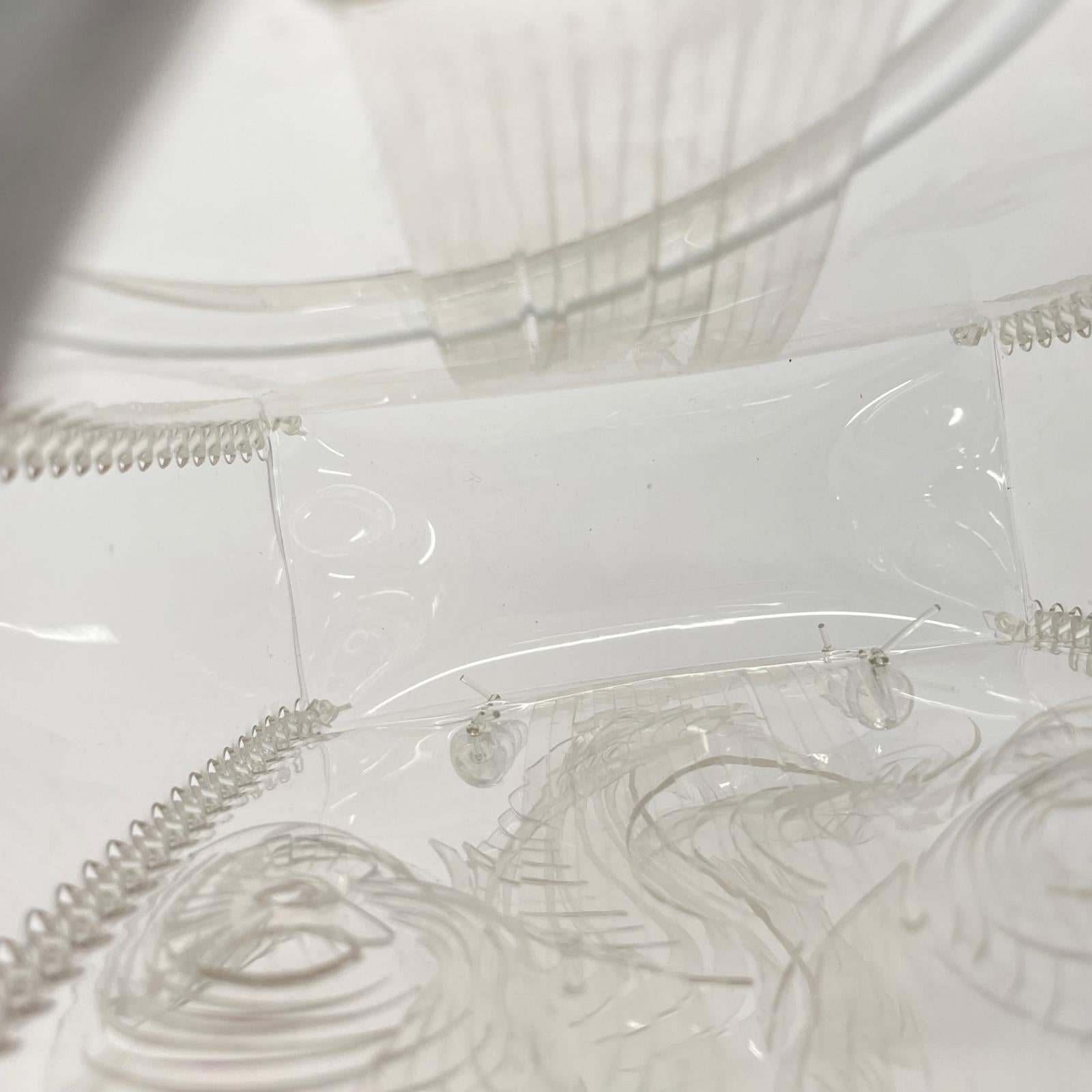 ハンドバッグ Transparent Sculptural Mini Handbag