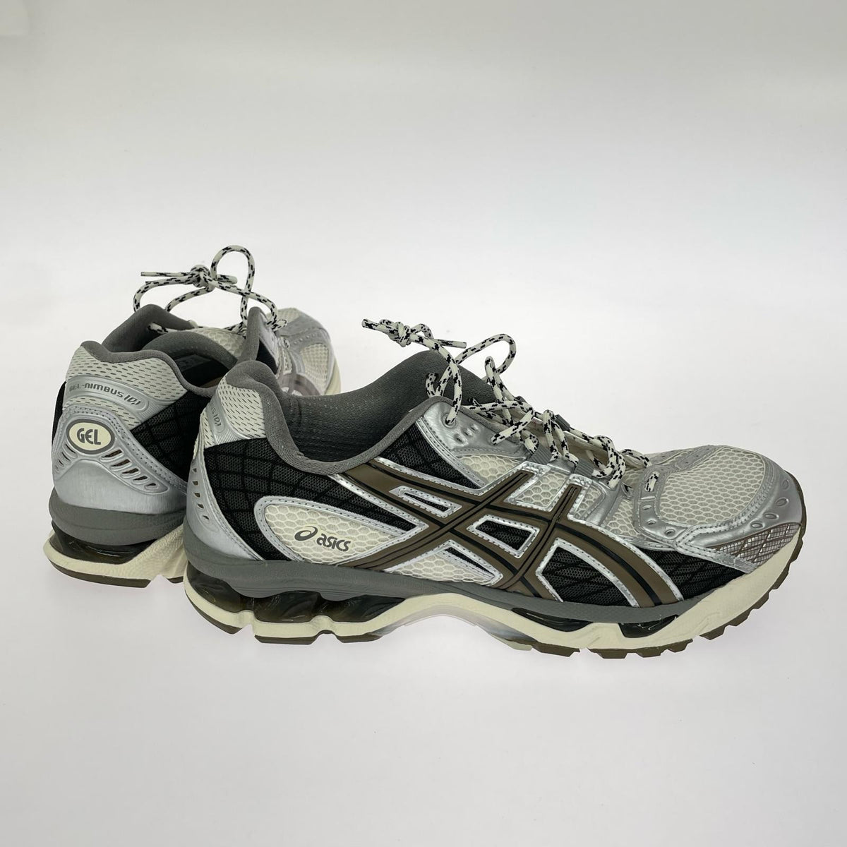 スニーカー GEL-NIMBUS 10.1 28.5cm 1203A543 28.5cm (US10 1/2 UK10 EU47) グレー
