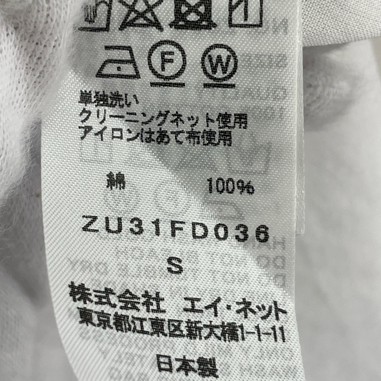 テーラードジャケット ZUCCa シアーテーラードジャケット zu31fd036 S ホワイト