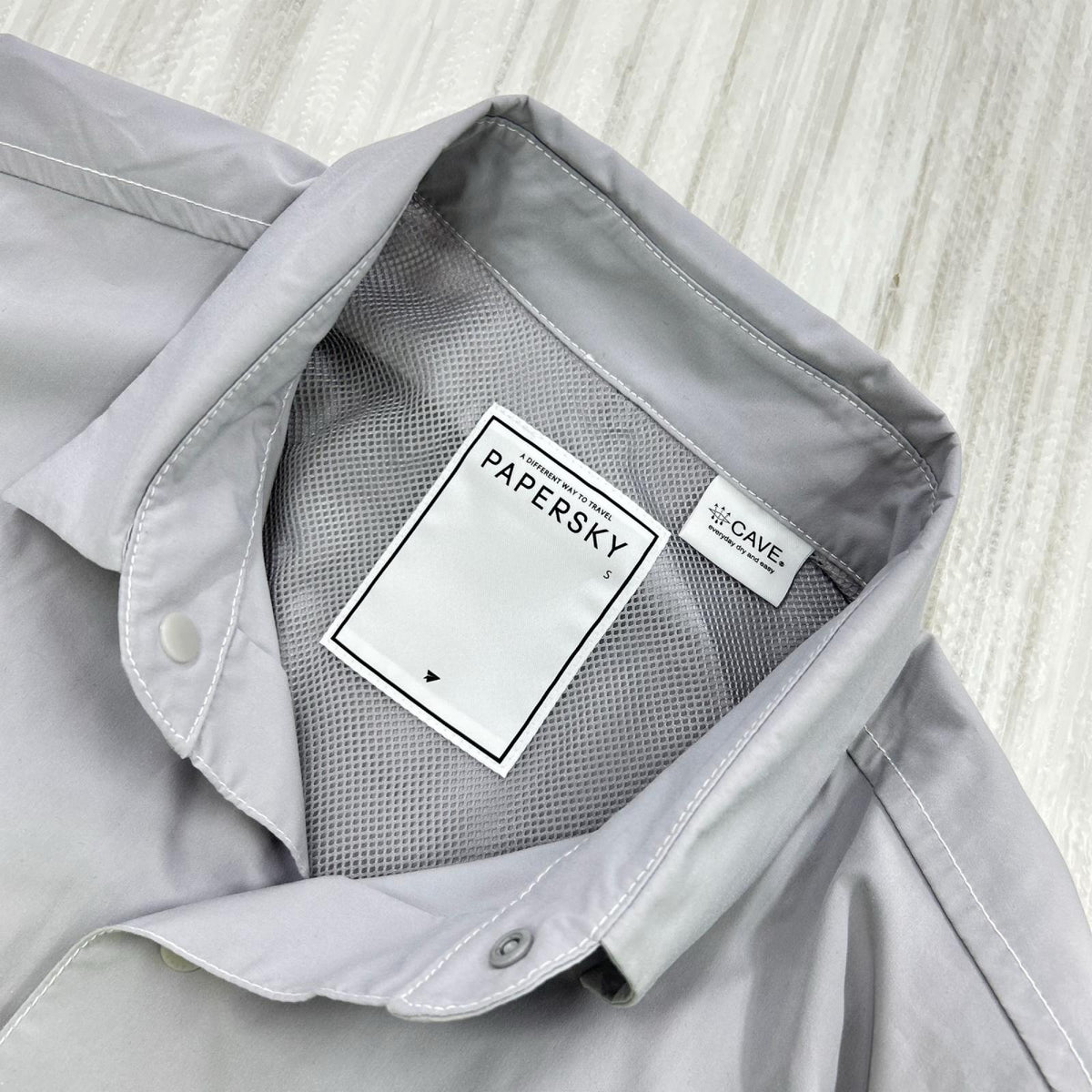 半袖シャツ PAPERSKY HIKE&BIKE CAVE BIG HALF SHIRTS S