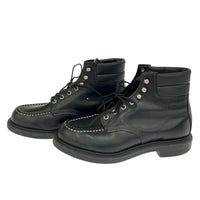 ブーツ 90s/羽タグ/スーパーソール/レースアップブーツ/BLK/8133 26.5cm (US8 1/2 UK8 EU43) ブラック