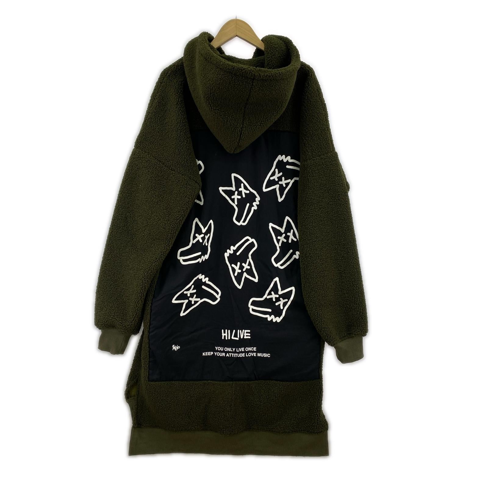 ジャケット AFYF ボアジャケット フリー グリーン