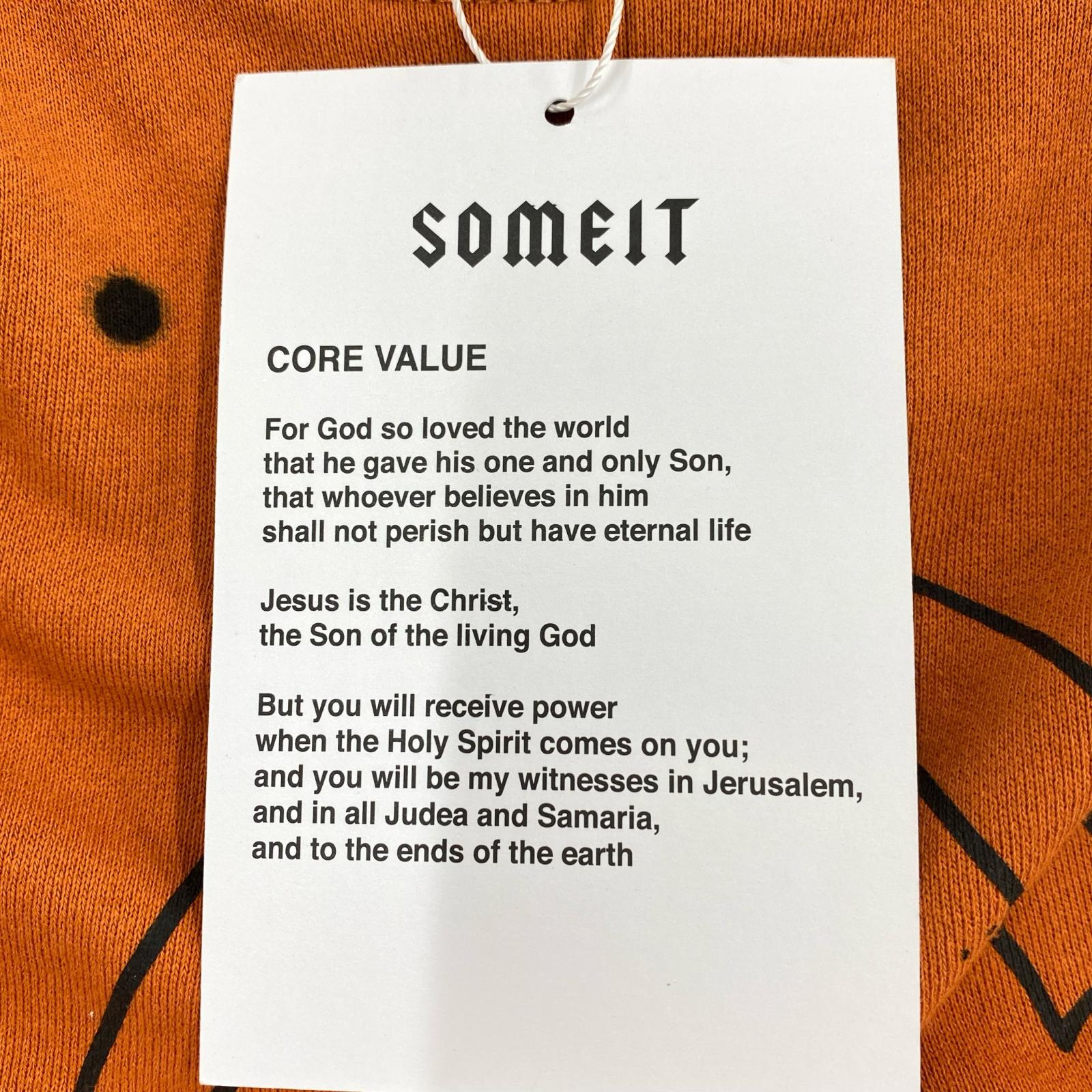 スウェット SOMEIT サミット L/Sクルーネック M M ブラウン