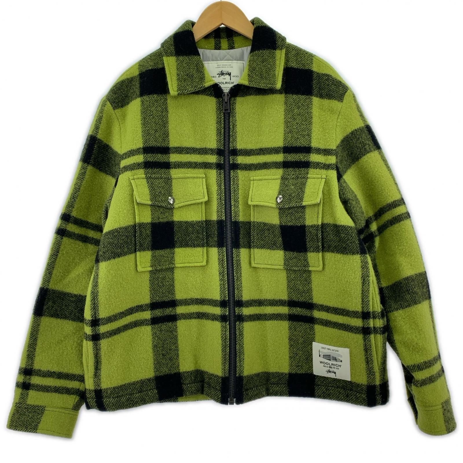 ジャケット WOOLRICH チェック ワークジャケット (L) L