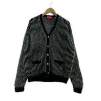 カーディガン 25SS 2-Tone Mohair Cardigan (M) M ブラック