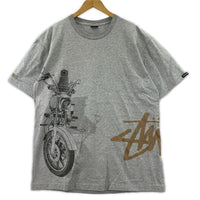 その他トップス Stussy CUSTOMADE Tシャツ 4 グレー