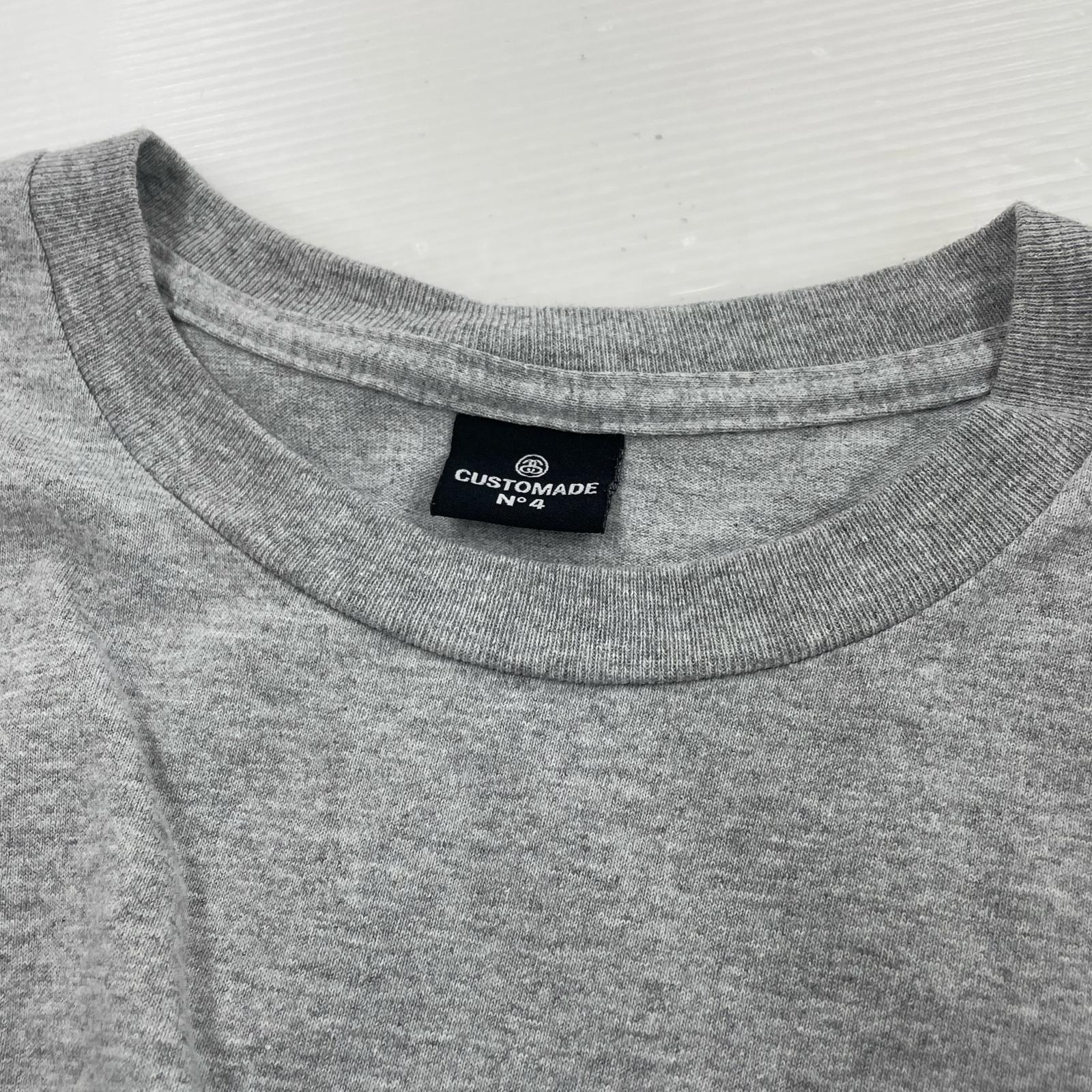 その他トップス Stussy CUSTOMADE Tシャツ 4 グレー