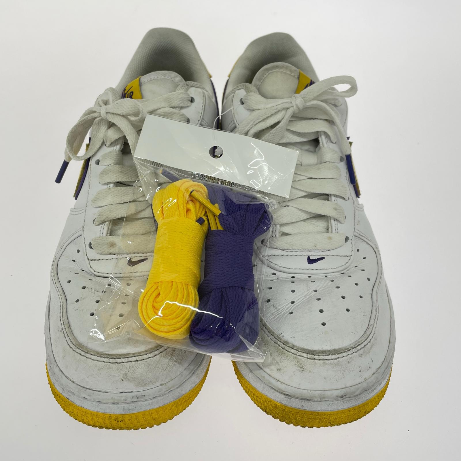 スニーカー Nike Air Force 1 Low Retro QS KB 26cm (US8 UK7 1/2 EU42) ホワイト